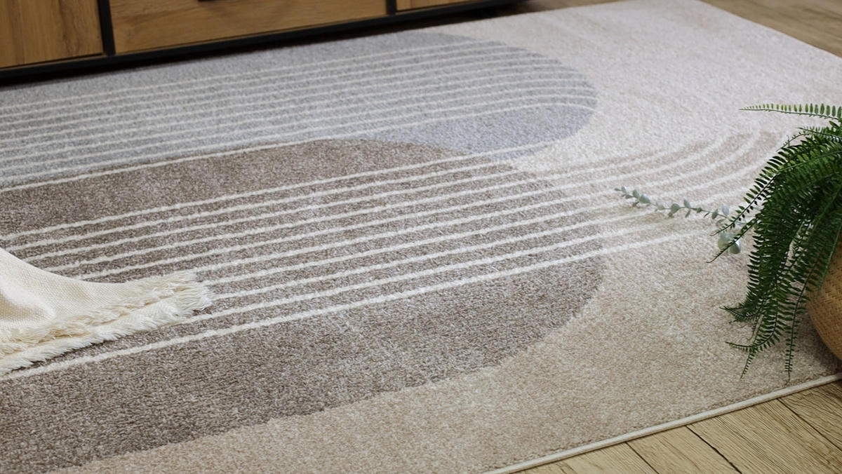 TEPPICH Fusion 180/270 cm - Beige, Textil (180/270cm) - rugsX