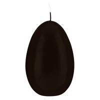 EIKERZEN XL Klarlack Chocolate Schokolade 140 x Ø 100 mm, 2 Stück - Hellbraun, Paraffin (10/14/14cm) - Kopschitz Kerzen