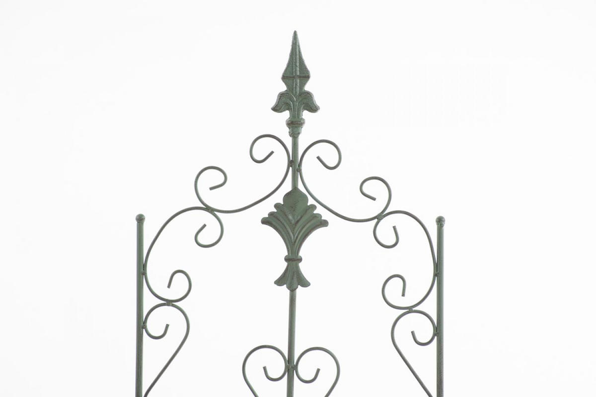 RANKGITTER Metall antik-grün - Grün, Metall (35/122/1cm) - CLP