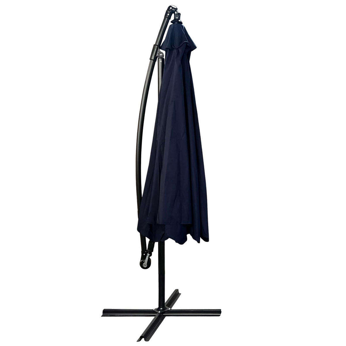 SONNENSCHRIM Marine 245/300 cm - Schwarz/Dunkelblau, Metall (300/300cm) - Akord