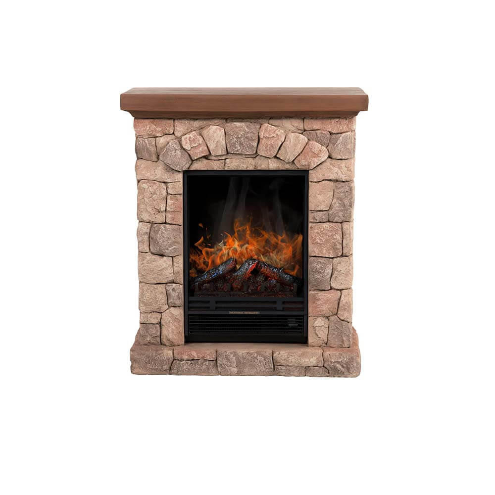 ELEKTROKAMIN CALOR - Grau, Kunststoff (76.5/90.5/31cm) - Home Deluxe
