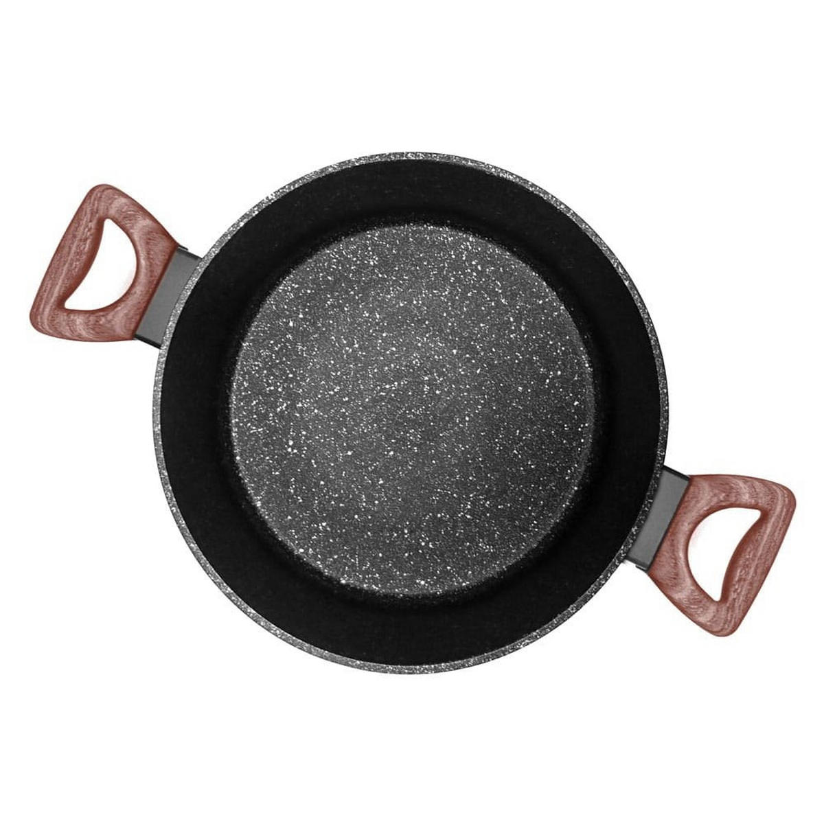TOPF Schwarz 20/20/10.4 cm BH1716 - Schwarz, Metall (20cm) - Berlinger Haus
