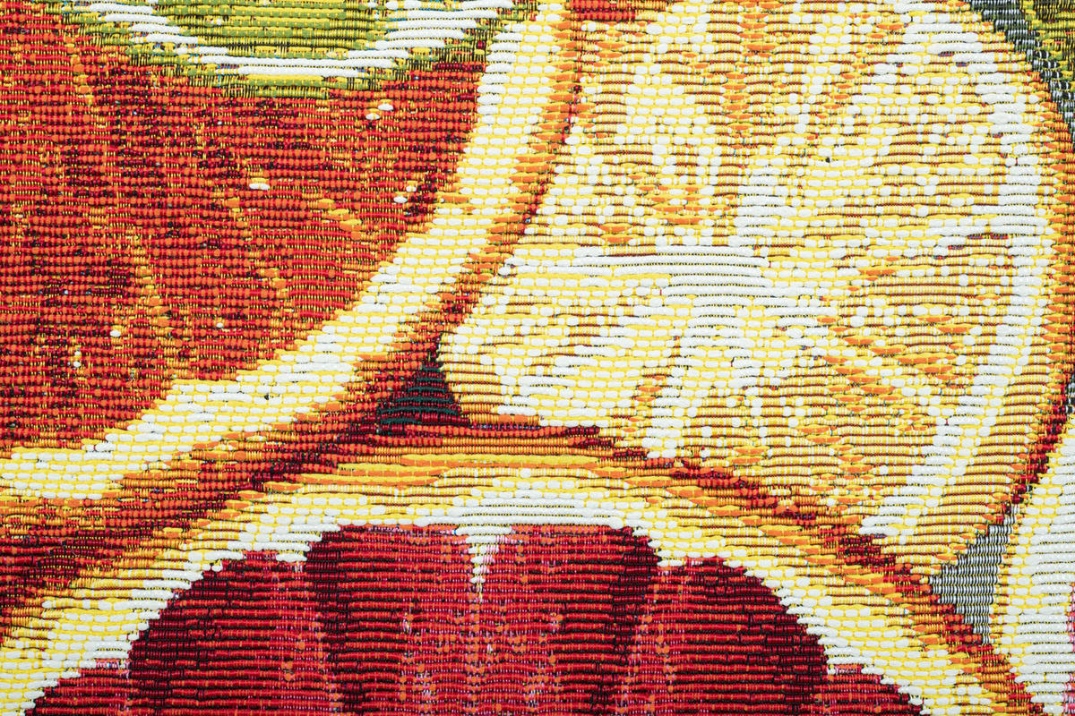OUTDOORTEPPICH Rantum Beach 190x190 cm - Orange, Textil (190/190cm) - Sansibar SYLT