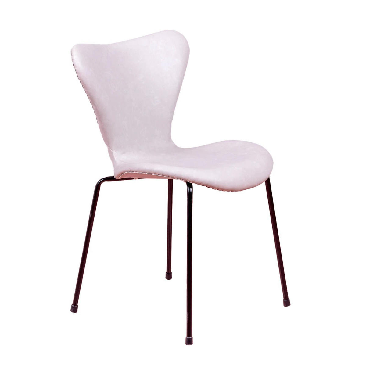 STUHL Kunstleder Grau - Grau, Textil (49/79/48cm) - Nest Dream