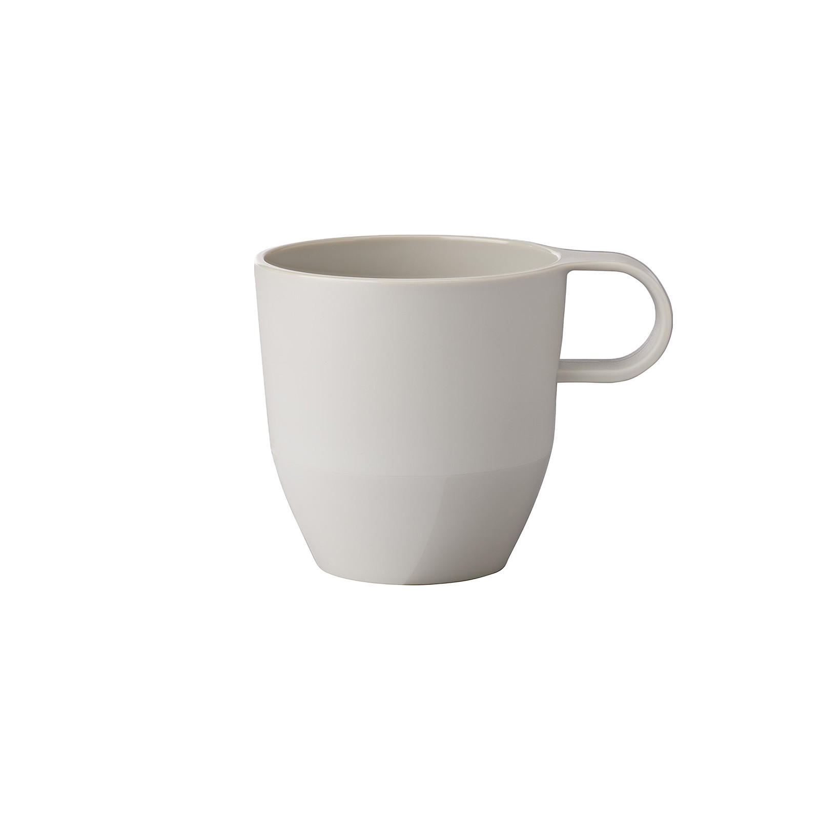 HENKELBECHER Silueta Nordic White 300 ml - Weiß, Kunststoff (0.3L) - Mepal