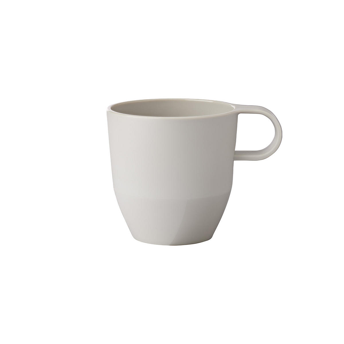 HENKELBECHER Silueta Nordic White 300 ml - Weiß, Kunststoff (0.3L) - Mepal