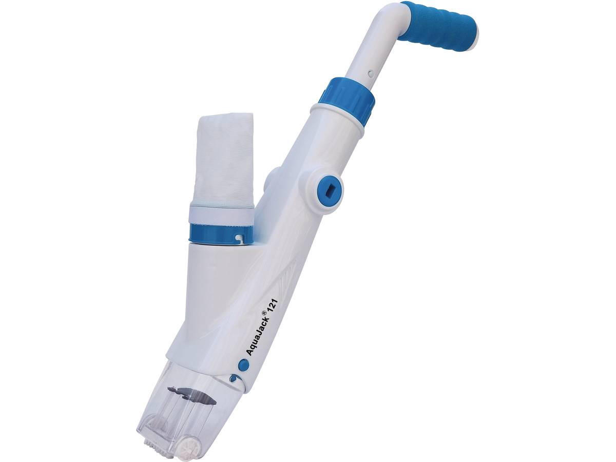 ELEKTRISCHER BODENREINIGER aqua jack 100 weiss - Weiß, Kunststoff (13/23/60cm) - Habitat Garten