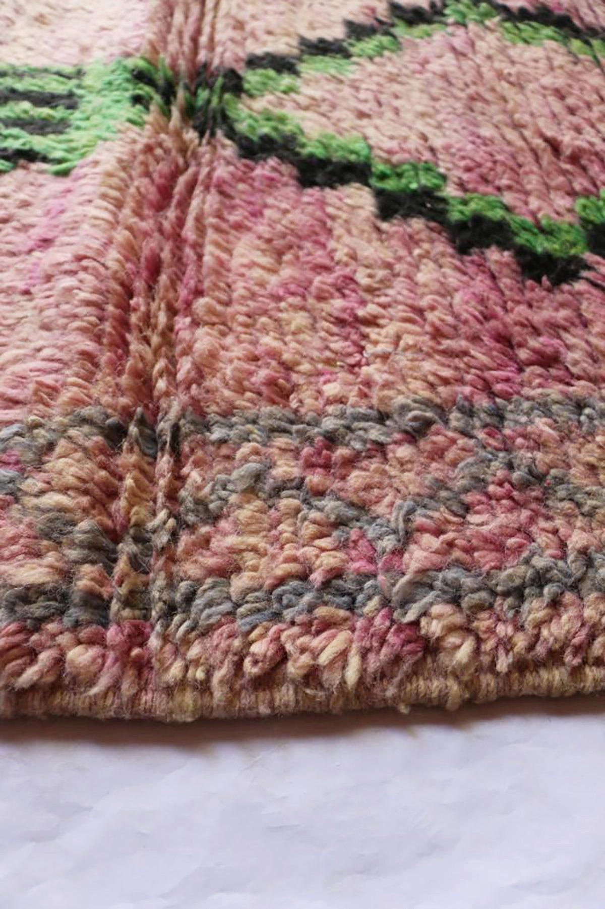 BERBERTEPPICH aus reiner Wolle 81x 389 cm - Multicolor, Naturmaterialien (81/389cm) - AFK Living