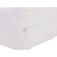 MATRATZENBEZUG Easy Active Cool 10 cm Höhe mit Reißverschluss für Matratzen 80x200x10 cm - Weiß, Naturmaterialien - Best For Home