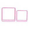 WANDREGAL Reja 35/15/35 cm - Pink, Metall (15/35/35cm) - Present Time