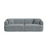 MODULARES-SOFA Campi aus Cord dunkelgrau 4 Sitzplätze - Dunkelgrau, Textil (90/70/255cm) - Cosmopolitan Design
