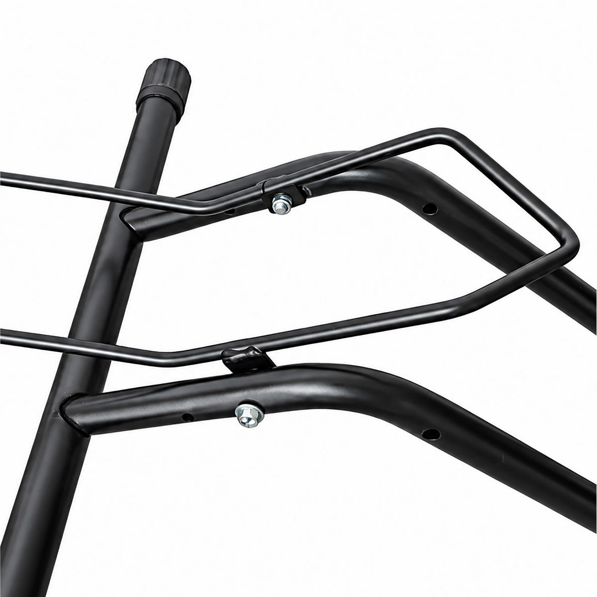 SUPORT Negru de podea 16-29 inch - negru, metal (44.5/38/41.5cm) - Relaxdays