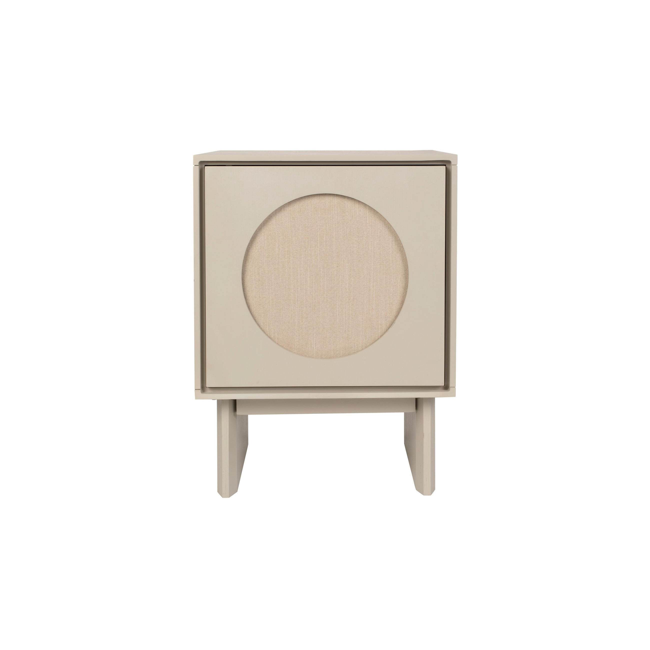 BEISTELLTISCH Twin - Grau, Holzwerkstoff (40/44/59cm) - Zuiver