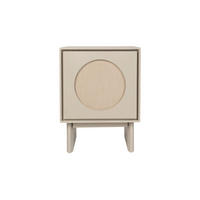 BEISTELLTISCH Twin - Grau, Holzwerkstoff (40/44/59cm) - Zuiver