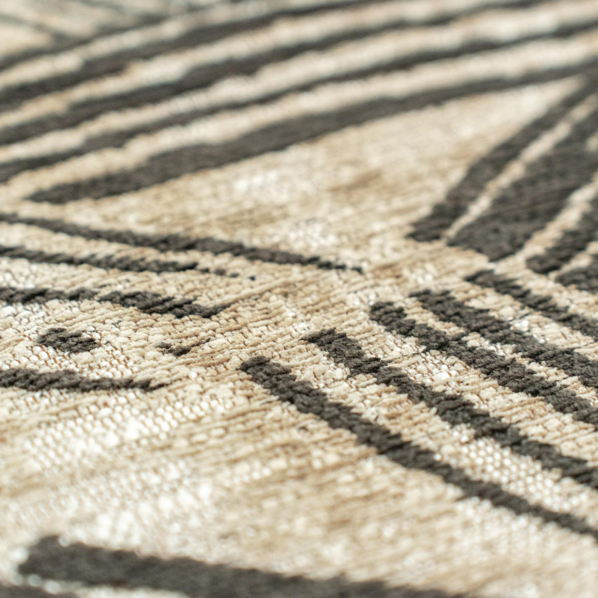 PREPROGA Kanji Slate 80/150 cm - bež, umetna masa/tekstil (80/150cm) - Louis De Poortere