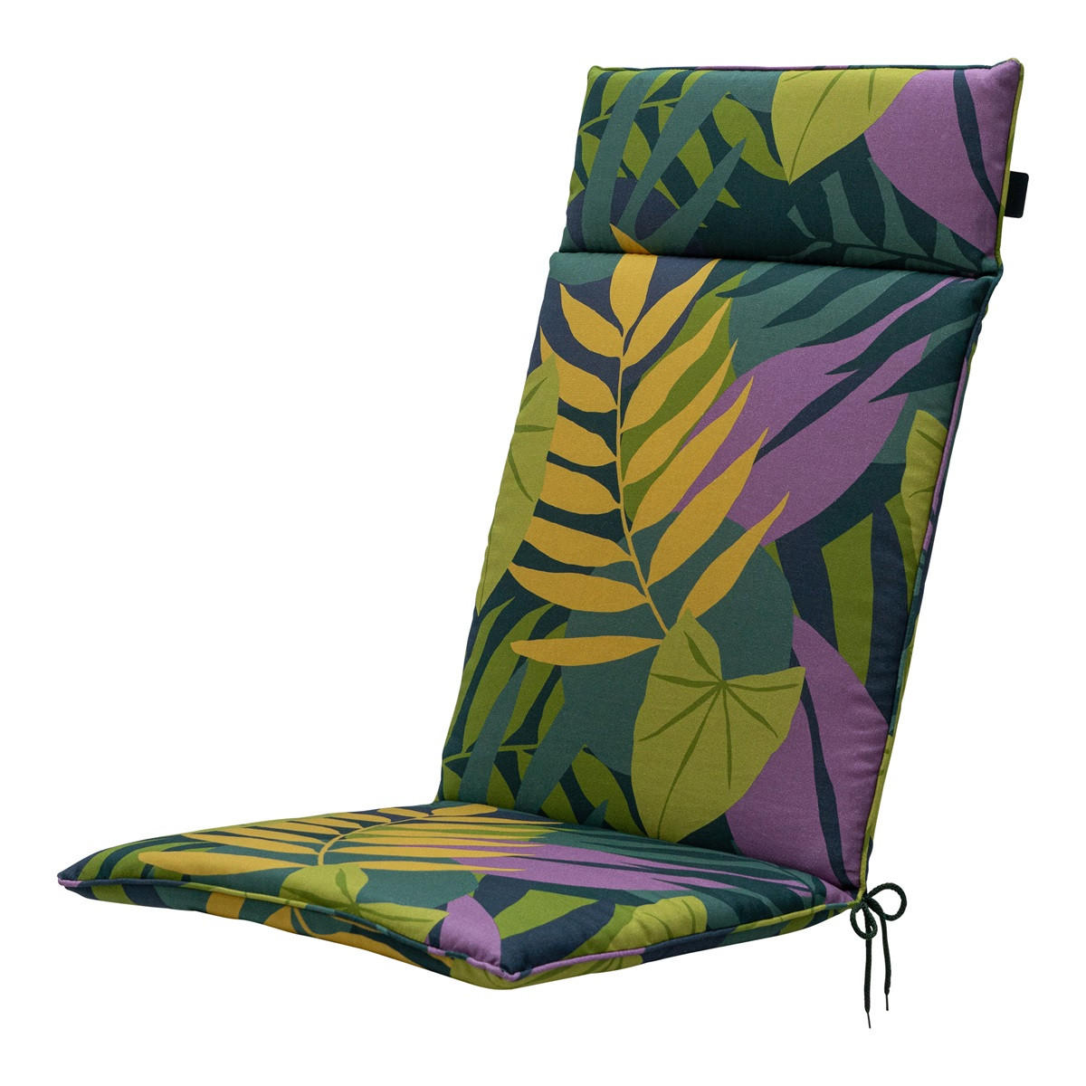 GARTENSTUHLKISSEN Iven 120/50 cm 4er-Set - Grün, Textil (50/8/120cm) - Madison