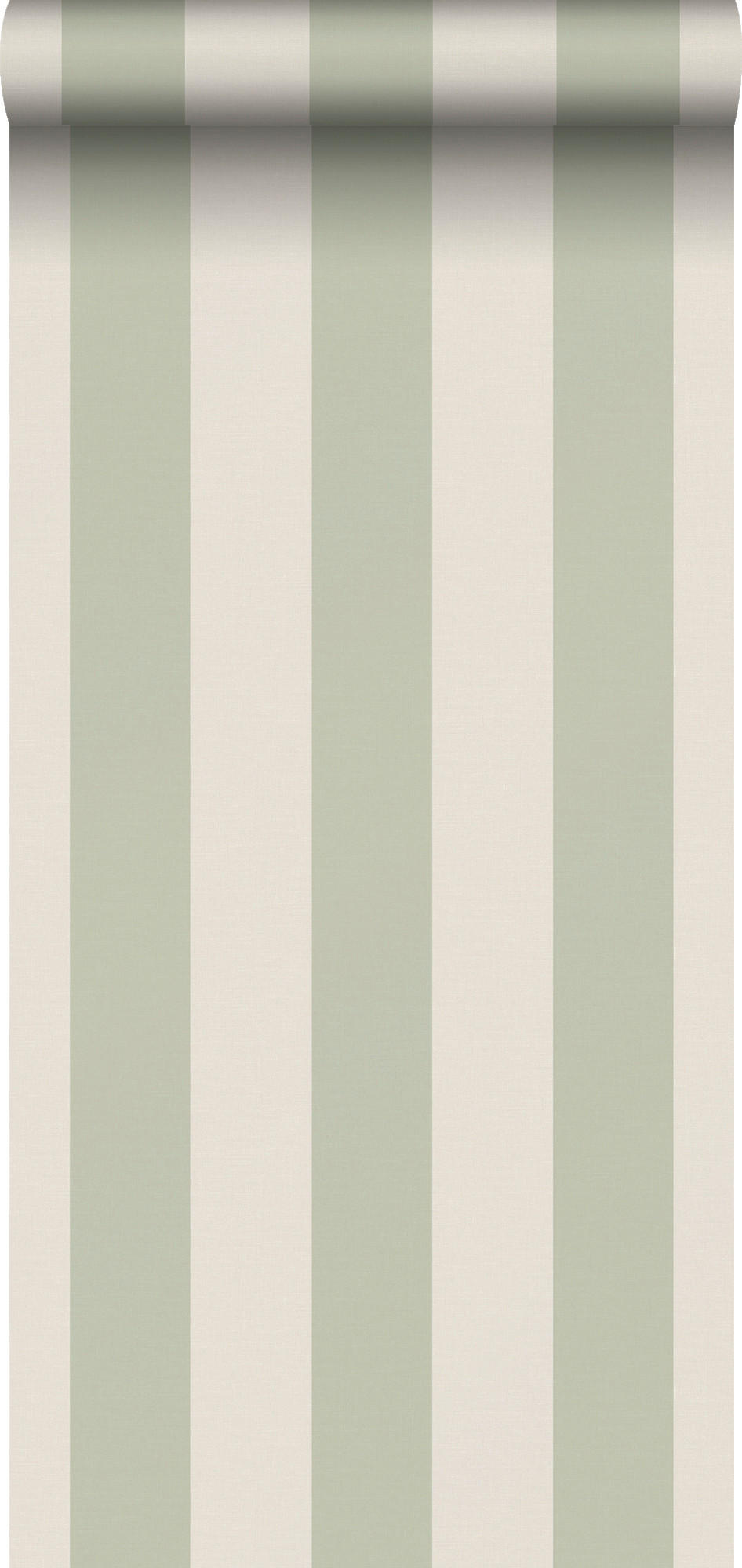 TAPETE Streifen 53 cm x 10.05 m - Grün, Papier (53/0.1cm) - Sanders & Sanders