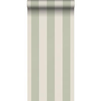 TAPETE Streifen 53 cm x 10.05 m - Grün, Papier (53/0.1cm) - Sanders & Sanders
