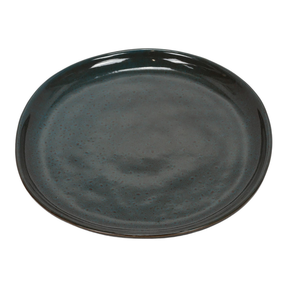 DESSERTTELLER Jade Schwarz 20,8/20,8/1,9 cm - Schwarz, Keramik (21cm) - Secret de Gourmet