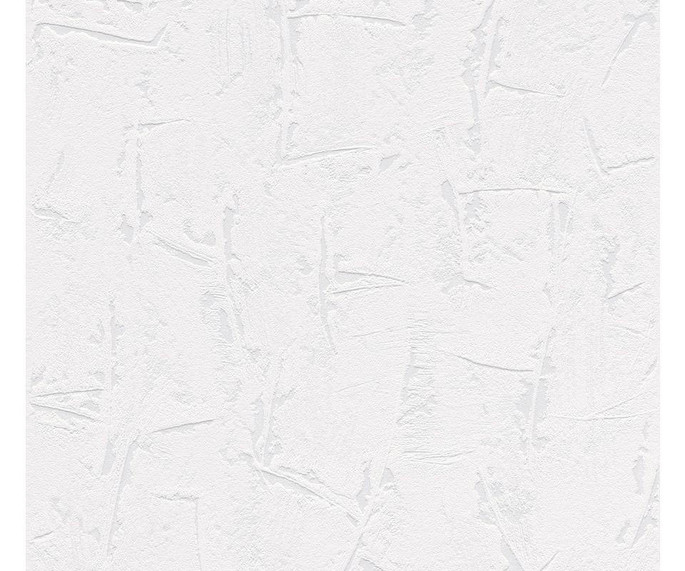 VLIESTAPETE Weiß 53/1005 cm - Weiß, Textil (53/1cm) - KUNSTLOFT