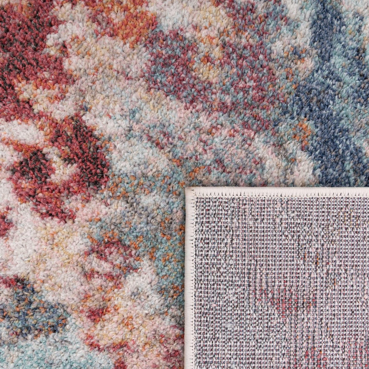 KURZFLORTEPPICH 120/160 RYAN 932 - Multicolor, Kunststoff (120/160cm) - Paco Home