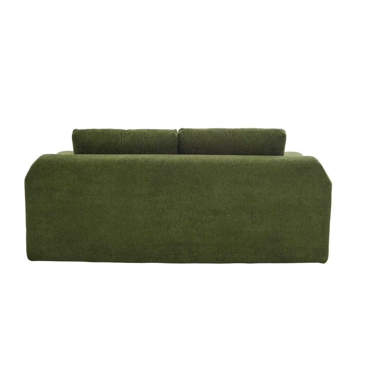 SCHLAFSOFA 2-in-1 klappbar 179 x 95 x 79 cm Army Green - Grün, Holzwerkstoff (178/61.5/76cm) - Meubliv