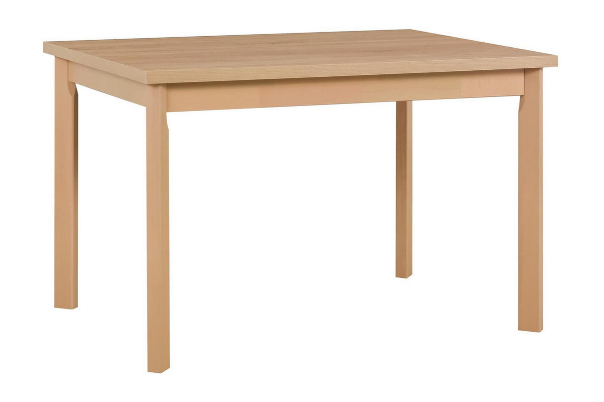 TISCH Max V-P Sonoma Eiche, Klapptisch mit Holz Beine - Sonoma Eiche, Holz/Holzwerkstoff (120/80/78cm) - Bettso