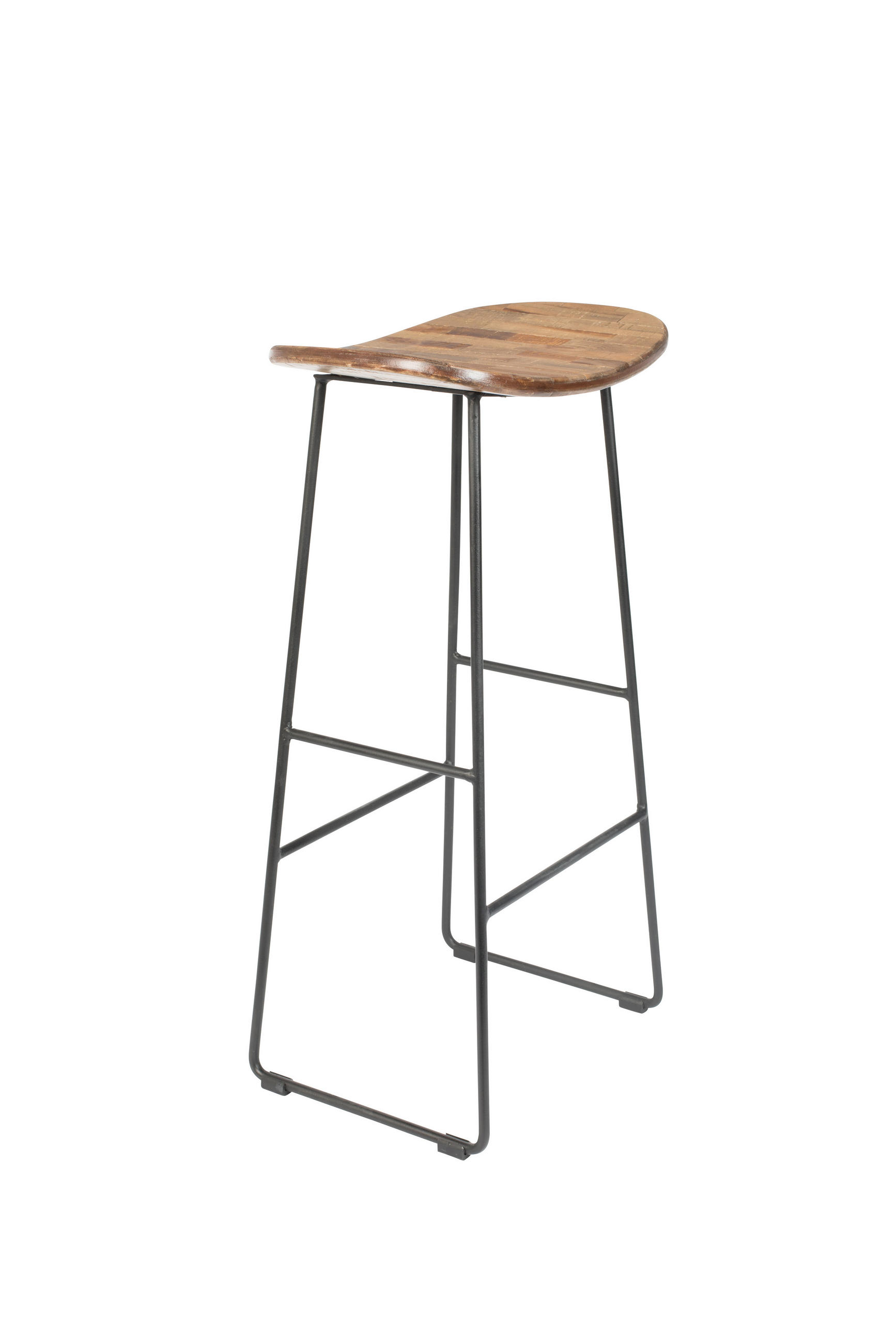 Novel Barhocker Braun 40x80x30 cm