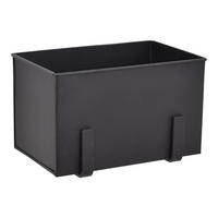 WANDREGAL Flora Schwarz - Schwarz, Metall (25/15/15cm) - LOFT42