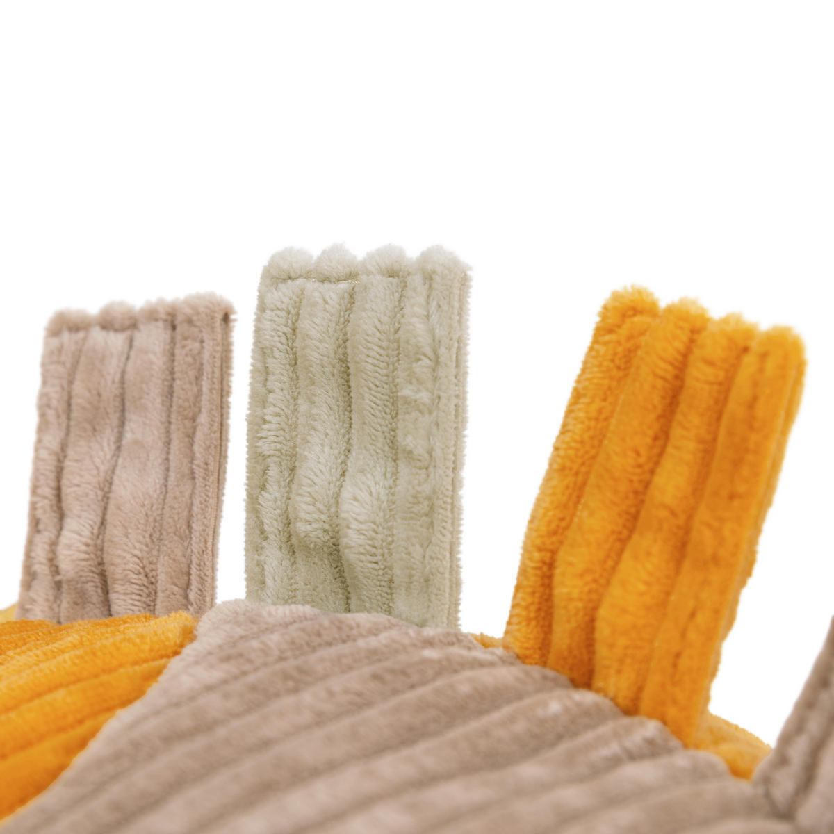 KINDERSITZSACK Cord Löwe - Gelb, Textil (74/53/74cm) - icon