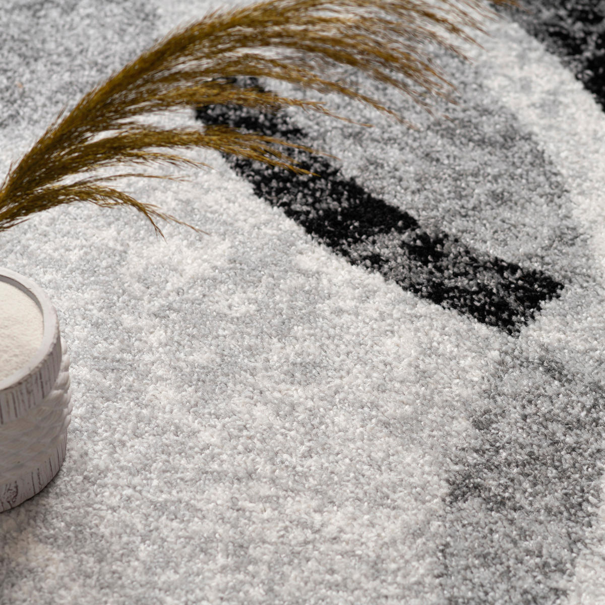 KURZFLORTEPPICH 60/100 cm Sinai 55 - Grau, Textil (60/100cm) - Paco Home