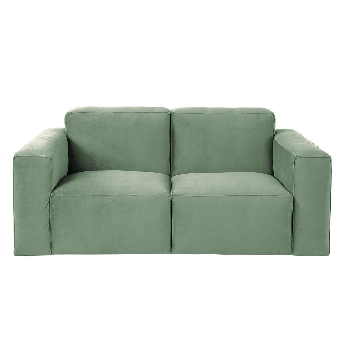 2-SITZER SOFA - Hellgrau, Textil (190/75/96cm) - home24