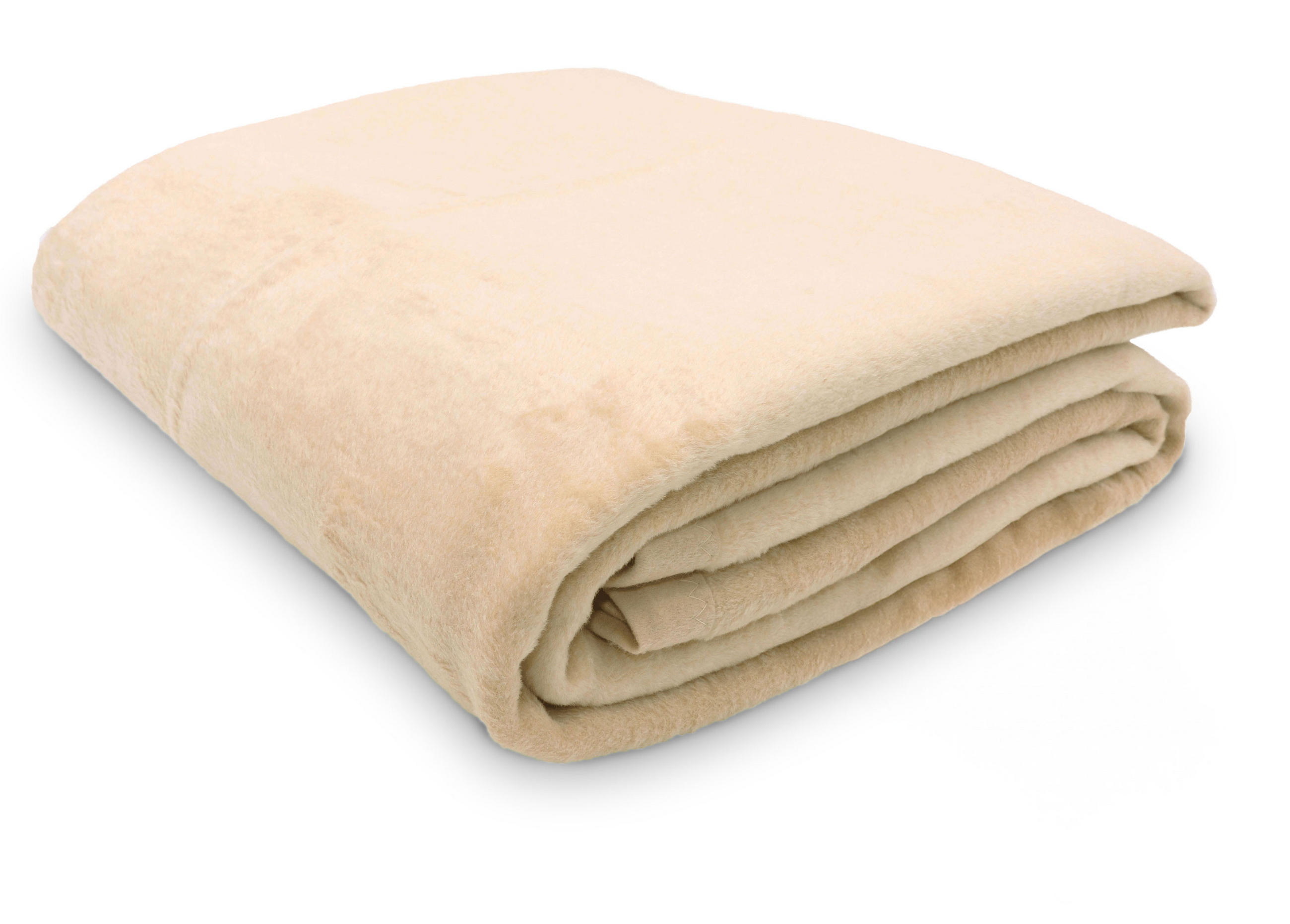 Zollner Kuscheldecke, Beige 220x240 cm