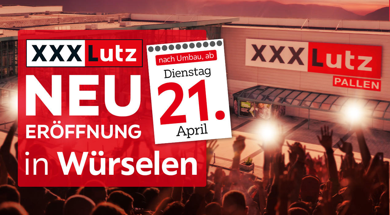 Neueröffnung in Würselen am Dienstag den 21. April 