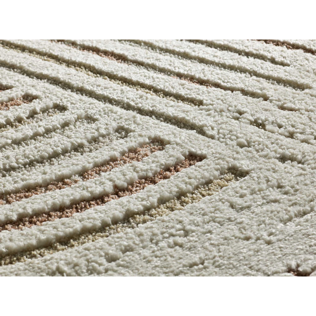 Thumbnail - Atticgo Webteppich, Creme, Textil, Abstrakt, Rechteckig, 200x290 cm, Oeko-Tex® Standard 100, in verschiedenen Größen erh...