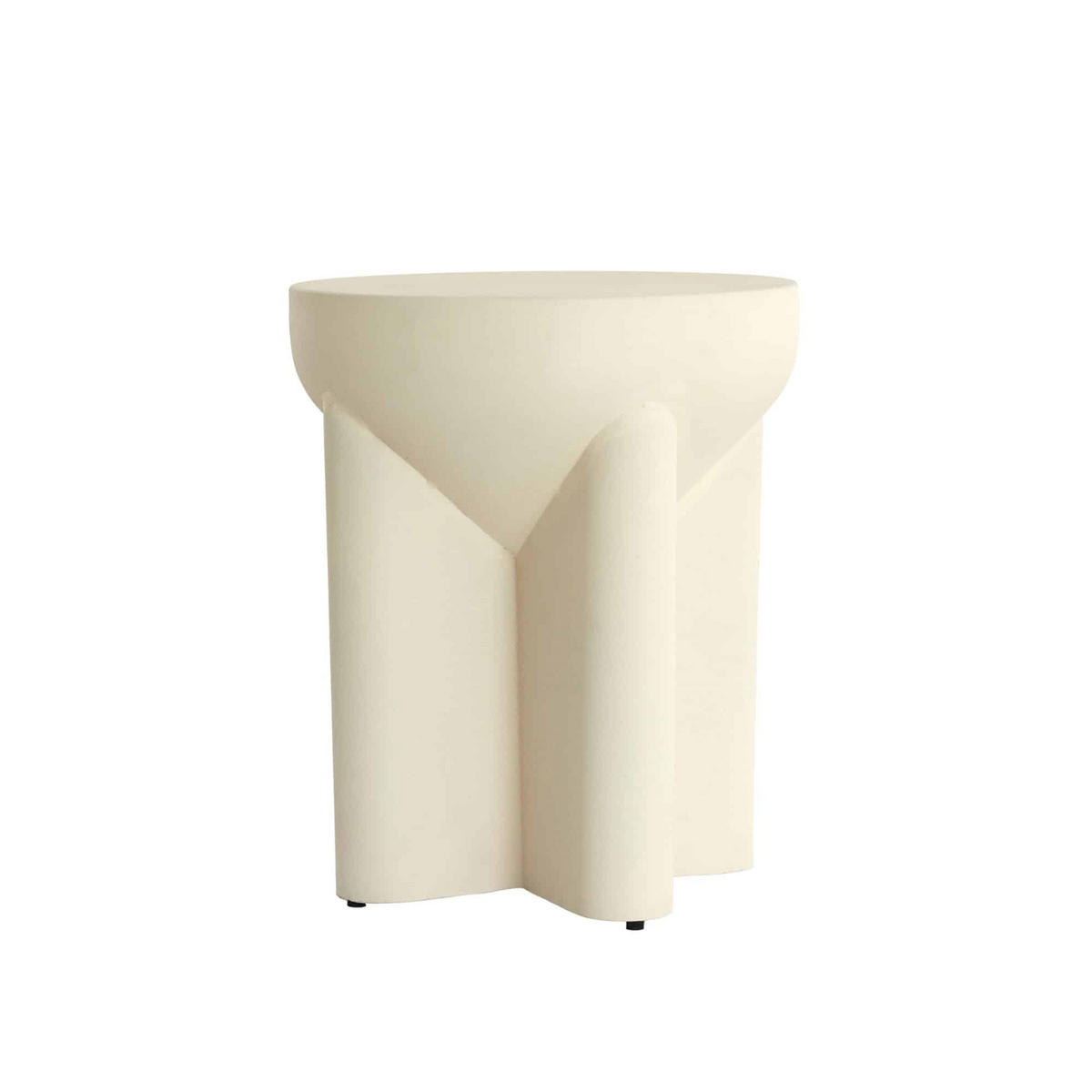 BEISTELLTISCH Mikado Weiß 36/36/42 cm - Weiß, Metall (36/36/42cm) - Light & Living