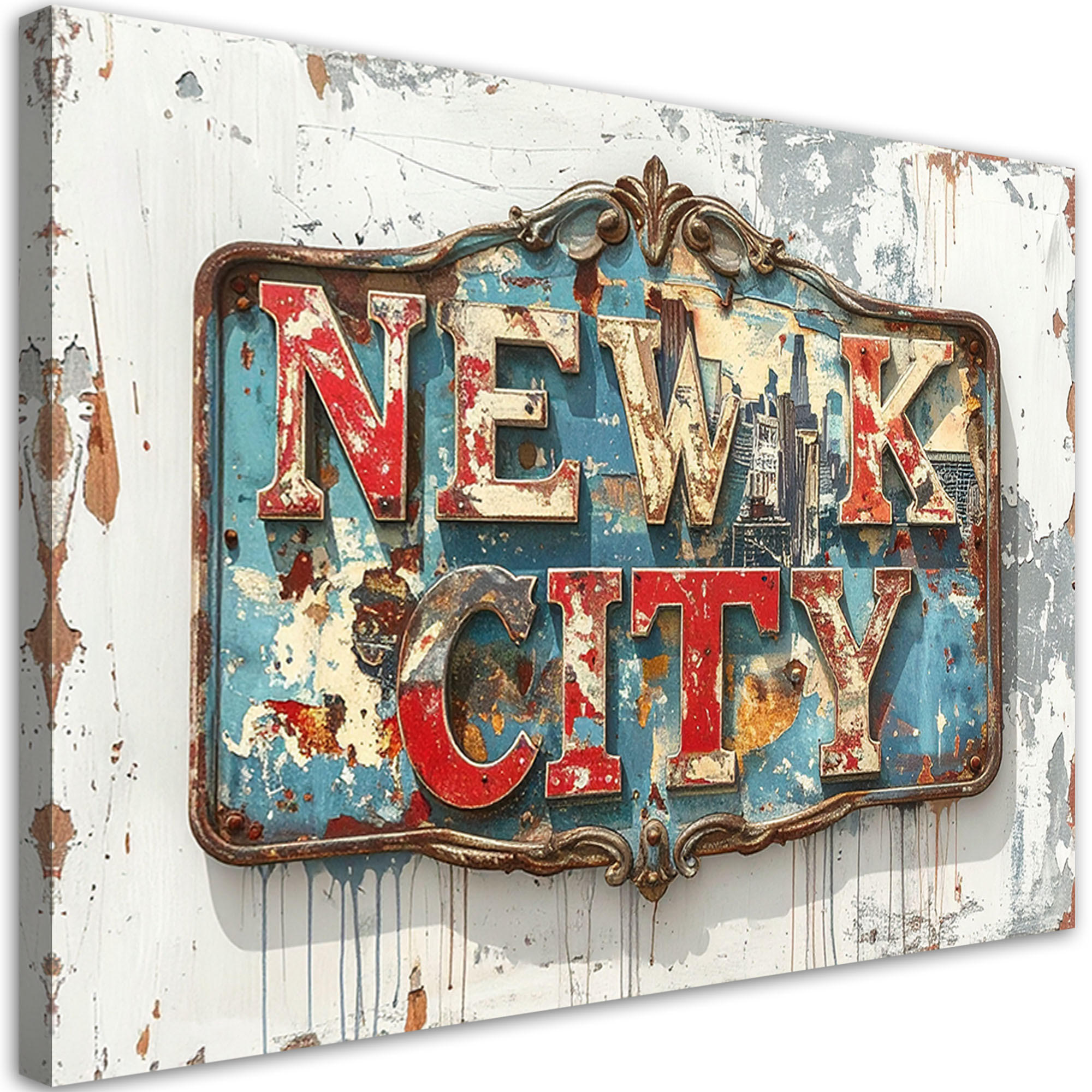 LEINWANDBILD Inschriften und Zitate 60x40cm - Beige, Textil (60/40cm) - Feeby