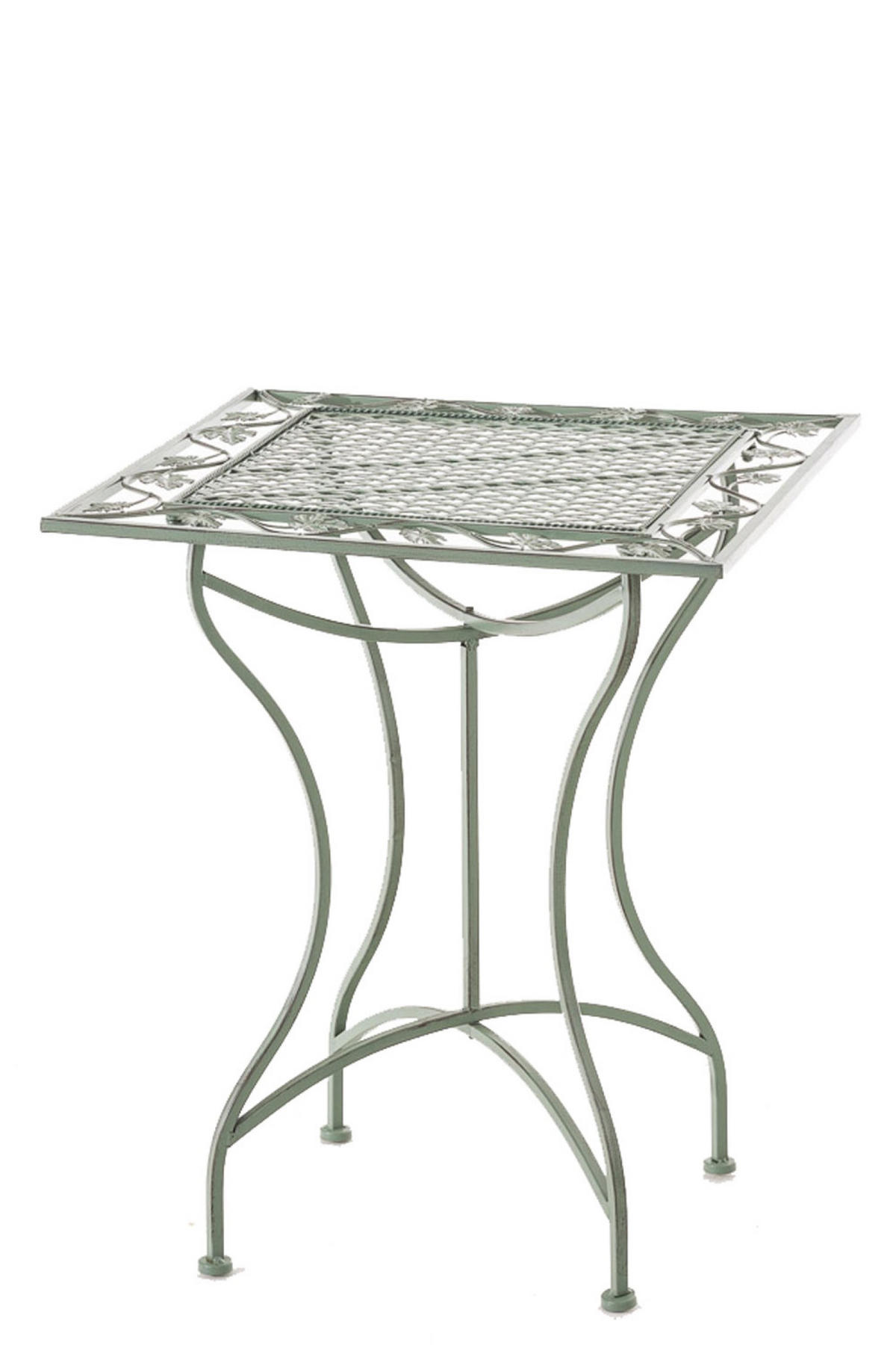 GARTENTISCH Asiri antik-grün - Grün, Metall (72/60/60cm) - TPFGarden