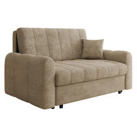 SCHLAFSOFA Viva Moon III - Hellbraun/Schwarz, Holz/Metall (168/85/98cm) - MIRJAN24