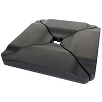 SCHIRMSTÄNDER Schwarz - Schwarz, Kunststoff (76/77cm) - MCW