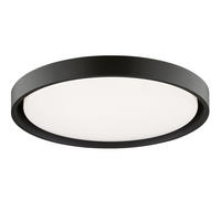 LED DECKENLEUCHTE Sonora Schwarz/Weiß 41/41/8 cm - Multicolor, Metall (41/41/8cm) - Brilliant