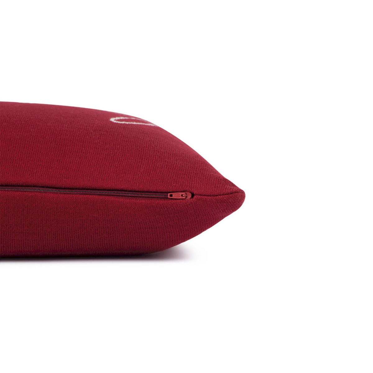 ZIERKISSENHÜLLE WEIHNACHTSKISSEN - Weinrot, Textil (40/40cm) - Tom Tailor