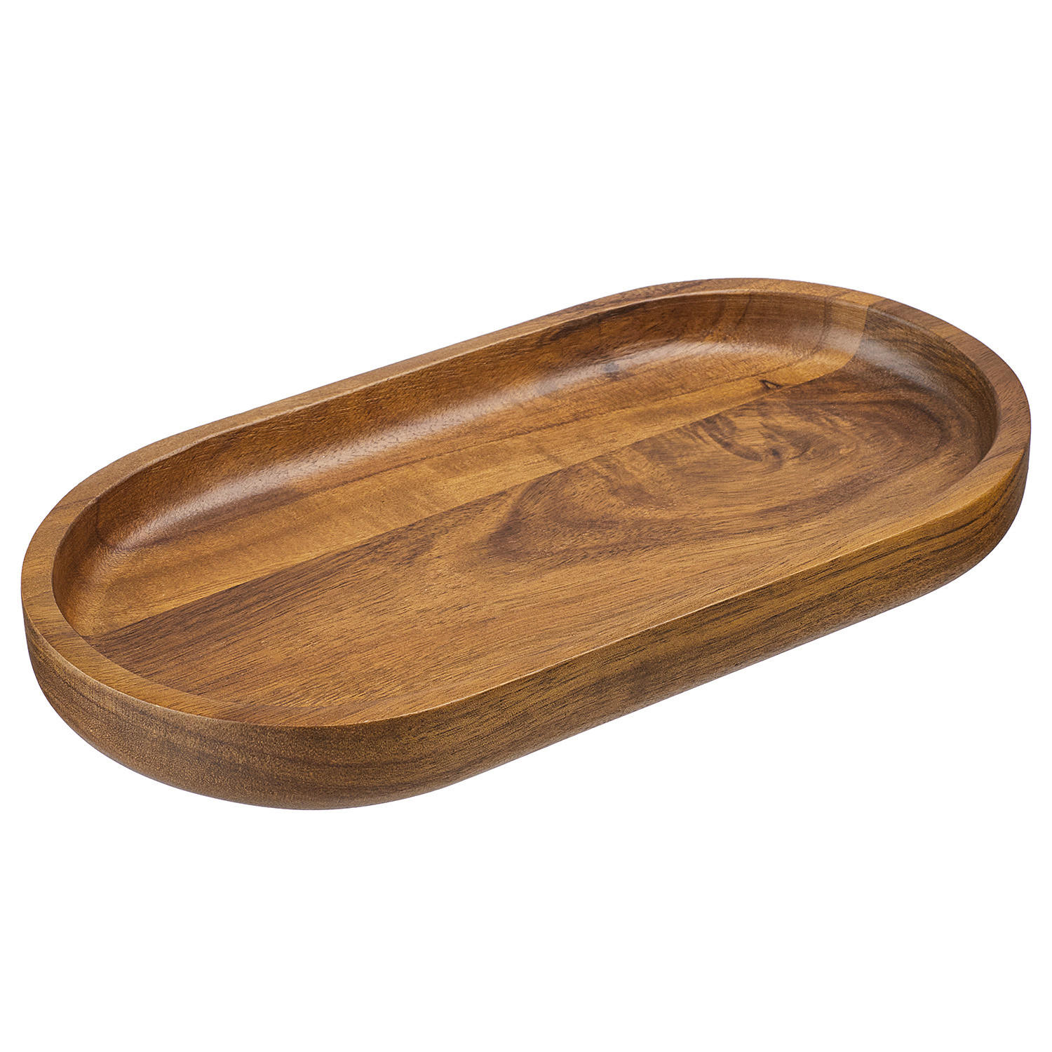 ABLAGESCHALE Acacia - Braun, Holz (13/2.5/23cm) - Butlers