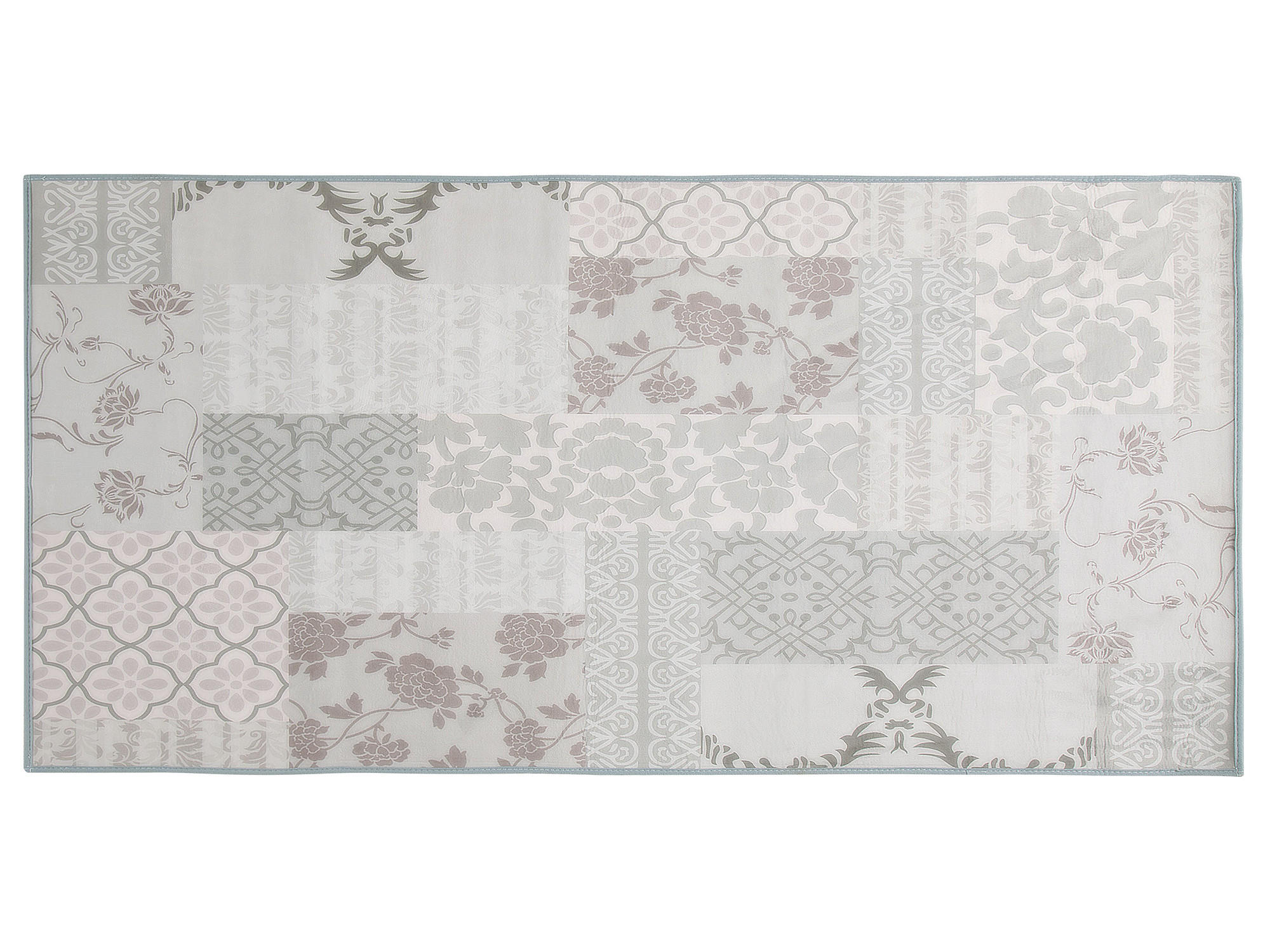 KURZFLOR-TEPPICH Ballica II 150/80 cm - Grau, Kunststoff (80/150cm) - Beliani