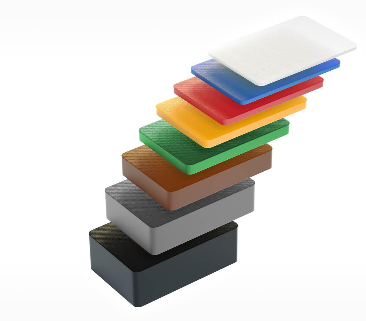 Thumbnail - Bauheld Unterlegplatten, Braun, Kunststoff, Freizeit, Heimwerken