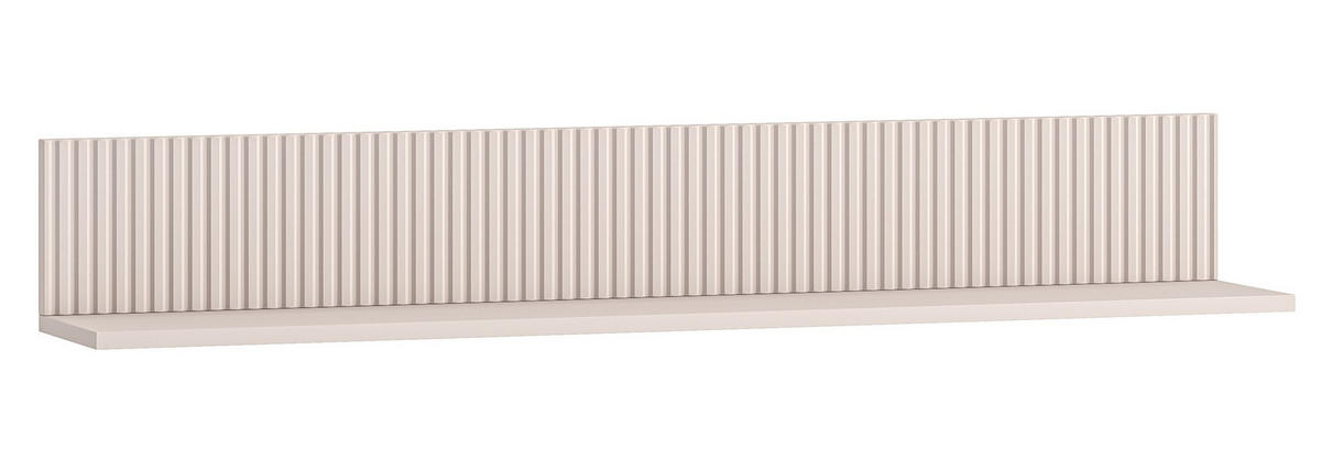 WANDREGAL Dunea Cashmere 120 / 20 / 18cm - Creme, Holz/Holzwerkstoff (120/18/20cm) - Feldmann-Wohnen