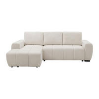 SCHLAFSOFA - 5 Personen - Stoff - Beige - - Beige, Textil (260/95/178cm) - Vente-Unique