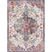 VINTAGE-TEPPICH 160/220 cm Mehrfarbig - Blau/Multicolor, Naturmaterialien/Textil (160/220cm) - LIVABLISS