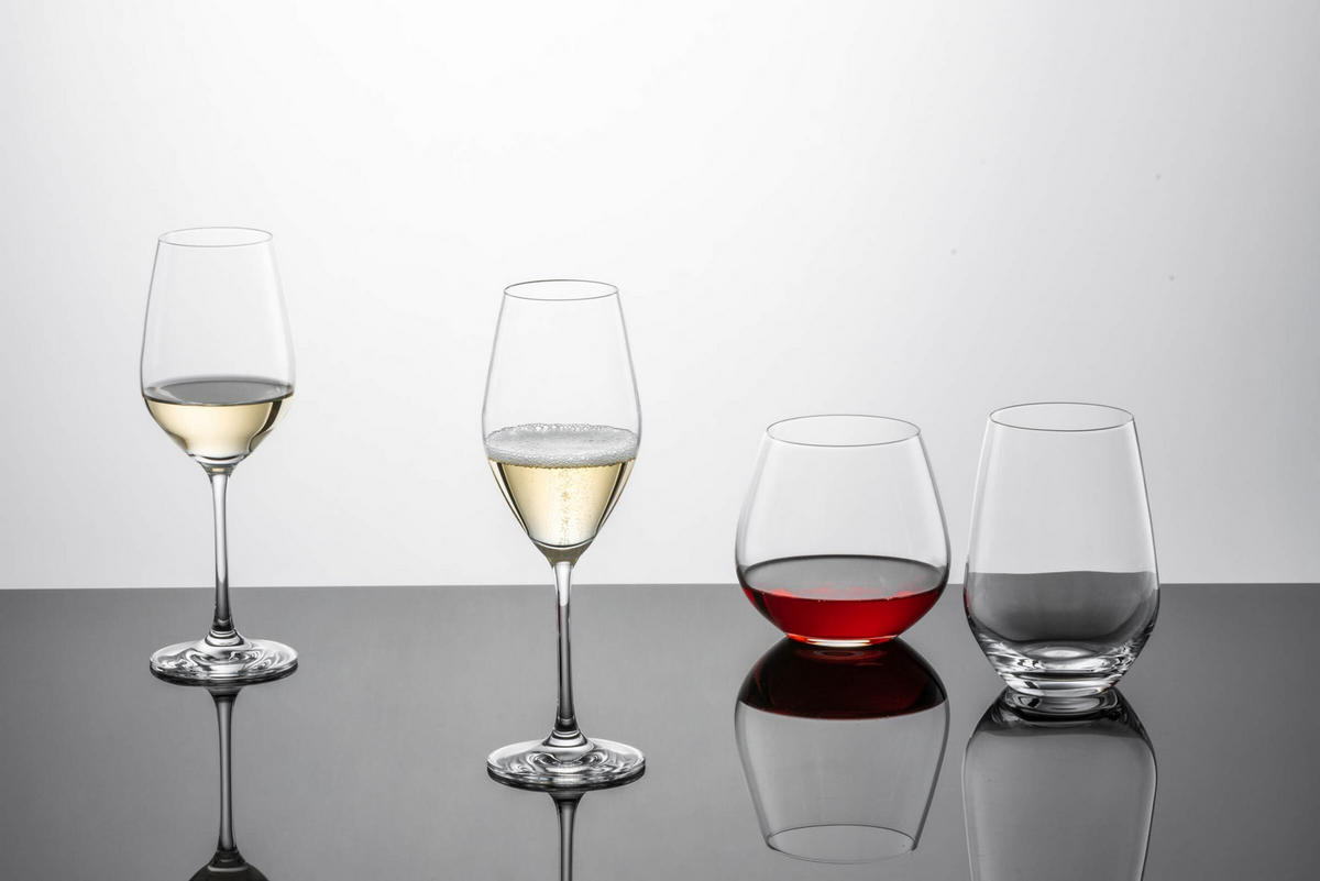 WEINBECHER Forté transparent 587 ml 4er Set - Transparent, Glas (0.587L) - Schott Zwiesel