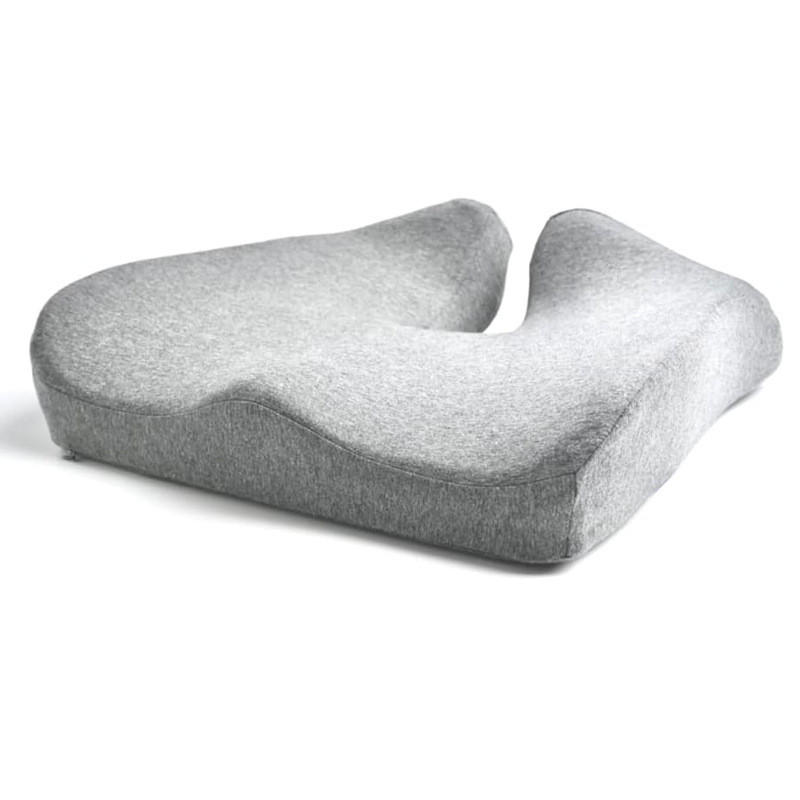 SITZKISSEN mit Hüftstütze – 40 x 36 x 11 cm – Grau - Grau, Textil (40/36cm)